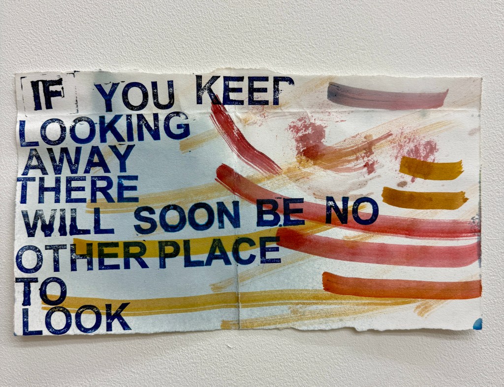 David Horvitz ‘IF YOU KEEP LOOKING AWAY THERE WILL SOON BE NO OTHER PLACE TO LOOK’, 2024 –&nbsp;ongoing
