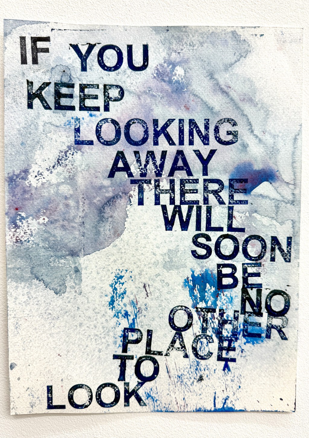 David Horvitz ‘IF YOU KEEP LOOKING AWAY THERE WILL SOON BE NO OTHER PLACE TO LOOK’, 2024 –&nbsp;ongoing