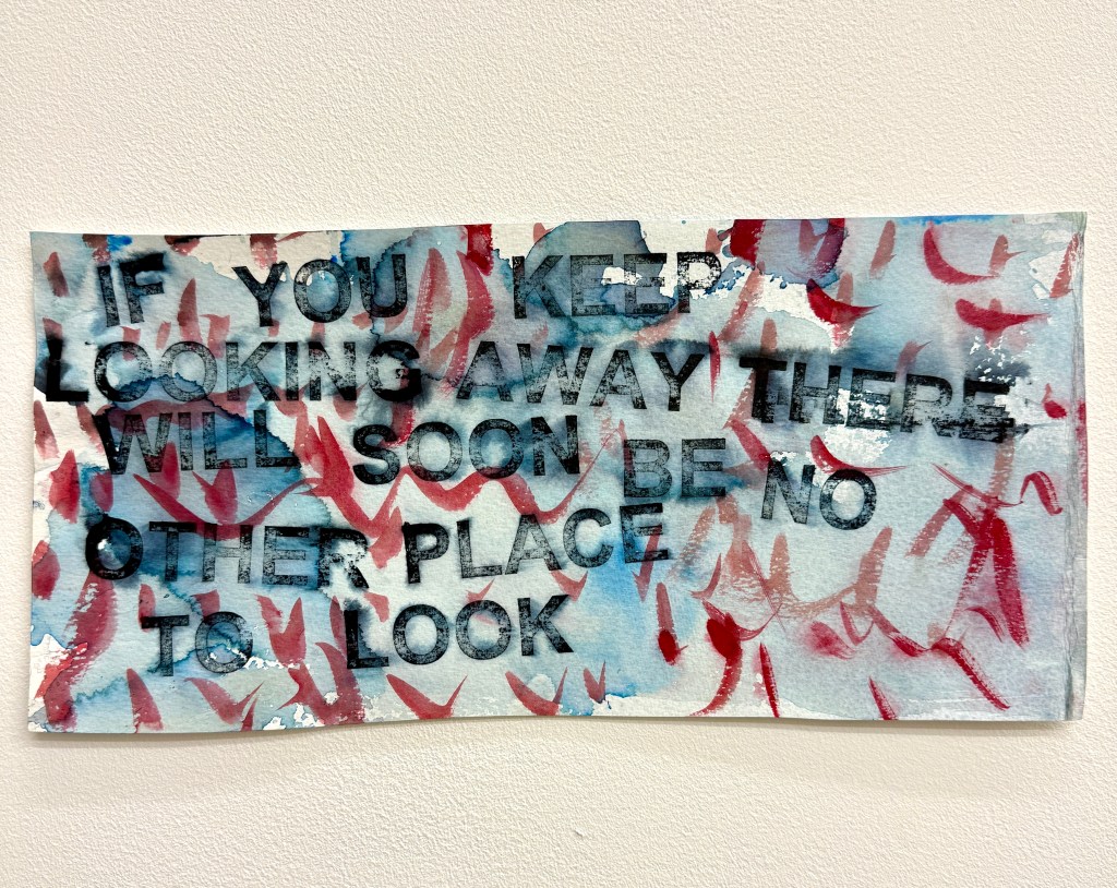 David Horvitz ‘IF YOU KEEP LOOKING AWAY THERE WILL SOON BE NO OTHER PLACE TO LOOK’, 2024 –&nbsp;ongoing