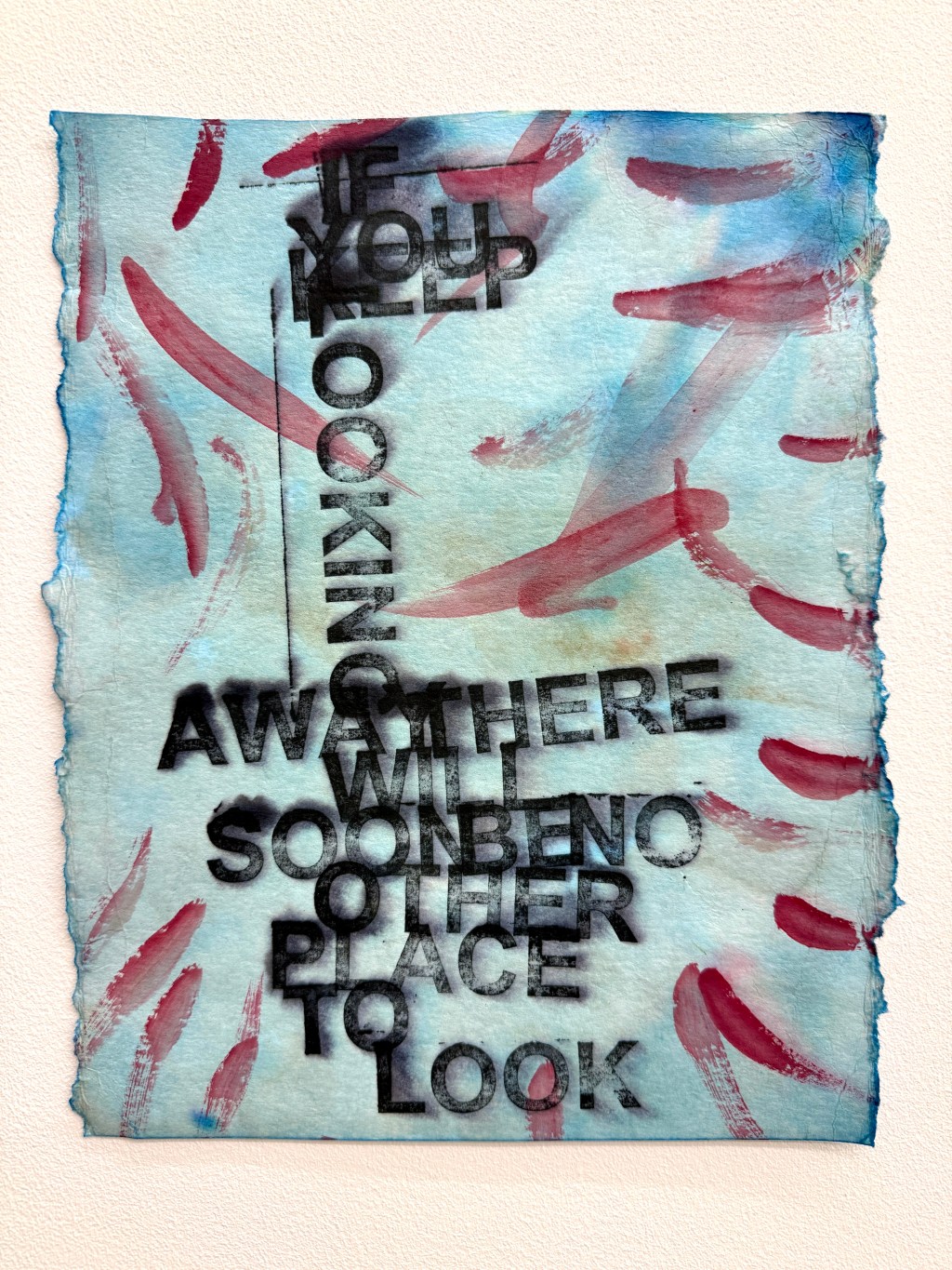 David Horvitz ‘IF YOU KEEP LOOKING AWAY THERE WILL SOON BE NO OTHER PLACE TO LOOK’, 2024 –&nbsp;ongoing