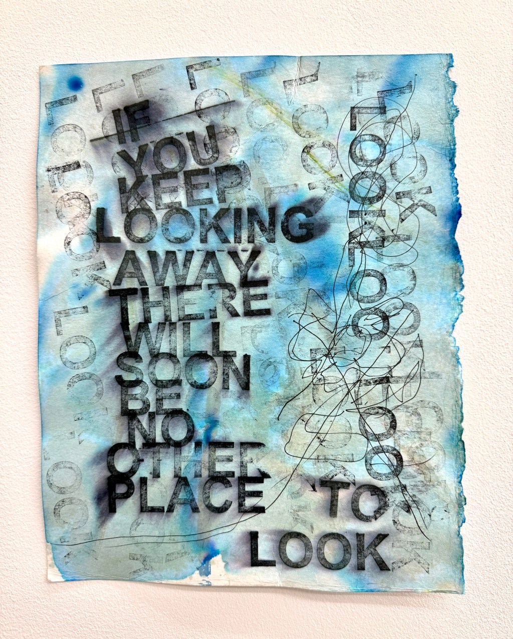 David Horvitz ‘IF YOU KEEP LOOKING AWAY THERE WILL SOON BE NO OTHER PLACE TO LOOK’, 2024 –&nbsp;ongoing