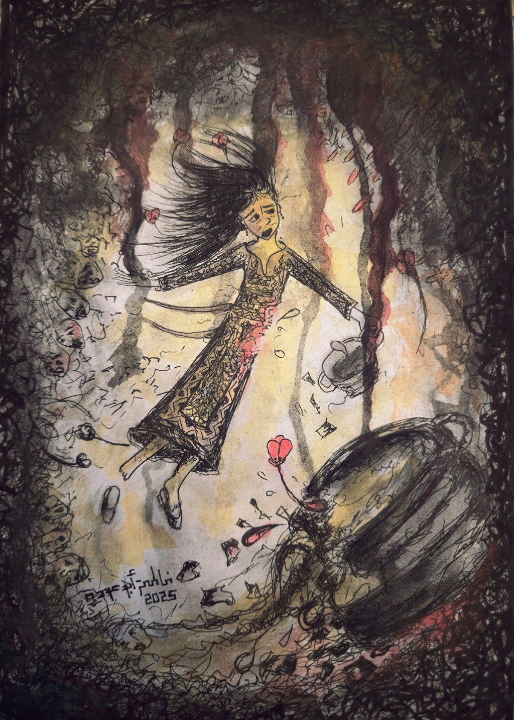 Fatima Abu Owdah, “The Last Bowl”, 2024 (printed&nbsp;2025)